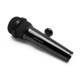 Magnet kovový černý 3D mikrofon
