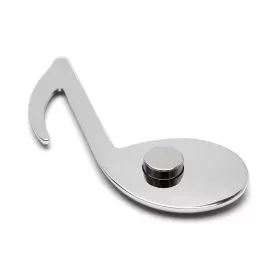 Magnet stříbrný ocel nota osminová