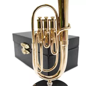 Miniatura tuba zlatá 11cm