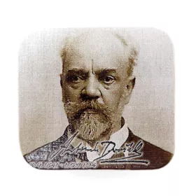 Ořezávátko dřevěné hnědobílé Dvořák
