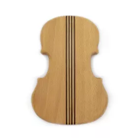 Tácek sevírovací bílý s šedými notami a černým houslovým klíčem I Love Music