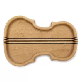 Miska dezertní dřevěná housle