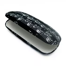  Pouzdro na brýle černé s notami - partitura Bach
