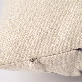 Povlak na polštářek smetanový houslový klíč a partitura 45×45 cm