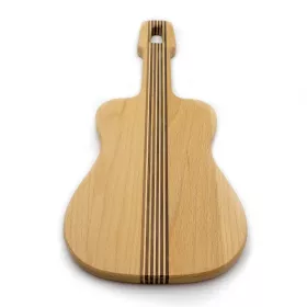 Prkénko krájecí dřevěné kytara akustická
