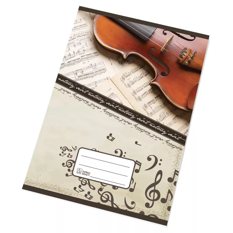 Sešit notový A4 ML3 16 listů