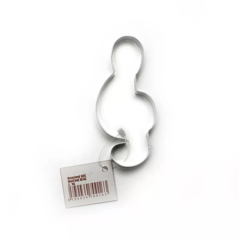 Vykrajovátko houslový klíč