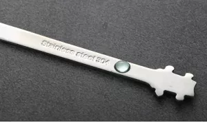 Lžička kávová nerez stříbrná basová kytara